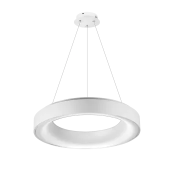 Azzardo Sovana fehér LED távirányítós függesztett lámpa (AZ-2727) LED 1 izzós IP20