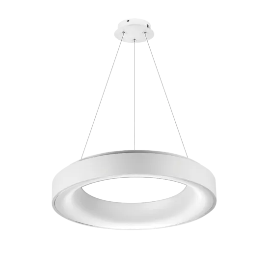Azzardo Sovana fehér LED távirányítós függesztett lámpa (AZ-2727) LED 1 izzós IP20