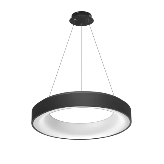 Azzardo Sovana fekete LED távirányítós függesztett lámpa (AZ-2728) LED 1 izzós IP20