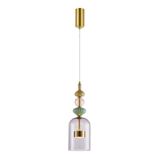 Milagro Arte arany-színes LED függesztett lámpa (MIL-ML0359) LED 1 izzós IP20