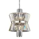 Milagro Aurelia króm kristály függesztett lámpa (MIL-ML0404) E14 8 izzós IP20
