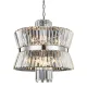 Milagro Aurelia króm kristály függesztett lámpa (MIL-ML0406) E14 12 izzós IP20