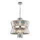 Milagro Aurelia króm kristály függesztett lámpa (MIL-ML0406) E14 12 izzós IP20