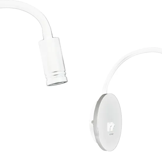 Milagro Base fehér LED fali lámpa  (MIL-ML6353) LED 1 izzós IP20