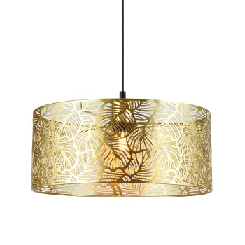 Milagro Blossom arany-fekete függesztett lámpa (MIL-MLP0870) E27 1 izzós IP20