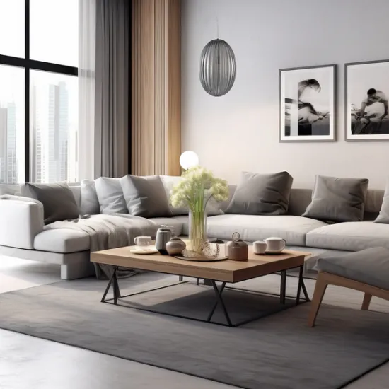 Milagro Braga króm-szürke függesztett lámpa (MIL-ML0351) E27 1 izzós IP20