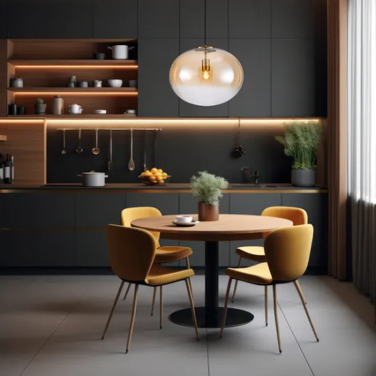 Milagro Campania arany-átlátszó függesztett lámpa (MIL-ML0342) E27 1 izzós IP20