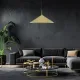 Milagro Capital arany függesztett lámpa (MIL-MLP0945) GX53 1 izzós IP20