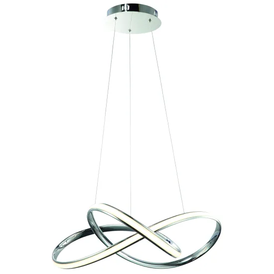 Milagro Cappio króm LED függesztett lámpa (MIL-ML3806) LED 1 izzós IP20