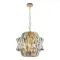 Milagro Crown arany kristály függesztett lámpa (MIL-ML0401) E14 12 izzós IP20