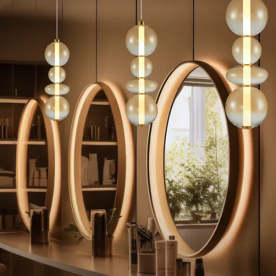 Milagro Daphne arany-borostyán LED függesztett lámpa (MIL-ML0346) LED 1 izzós IP20