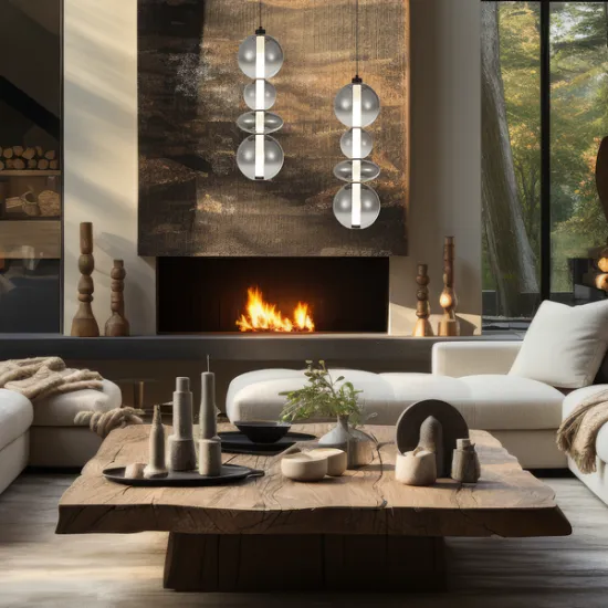 Milagro Daphne fekete-füstszínű LED függesztett lámpa (MIL-ML0347) LED 1 izzós IP20