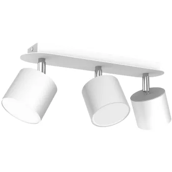 Milagro Dixie fehér-króm mennyezeti spotlámpa (MIL-MLP7596) GX53 3 izzós IP20