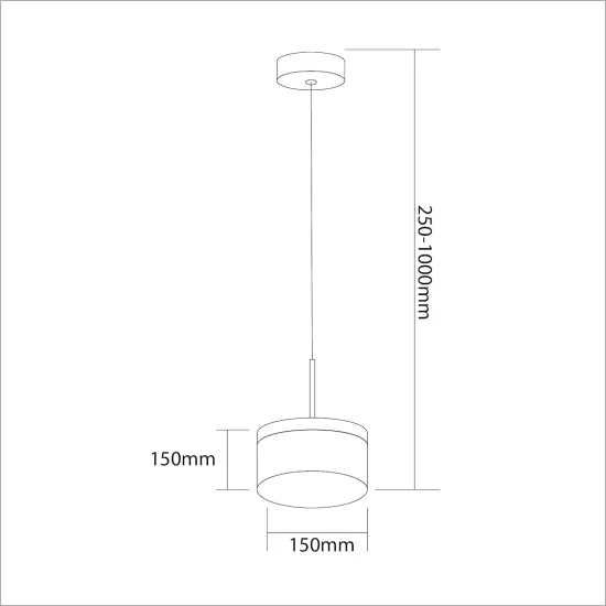 Milagro Elegance arany LED függesztett lámpa (MIL-ML0995) LED 1 izzós IP20