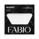 Milagro Fabio fehér LED mennyezeti lámpa (MIL-ML7936) LED 1 izzós IP20