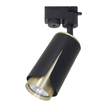 Milagro Flower fekete-arany mennyezeti spotlámpa (MIL-ML0263) GU10 1 izzós IP20