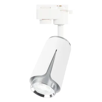 Milagro Flower króm-fehér mennyezeti spotlámpa (MIL-ML0271) GU10 1 izzós IP20