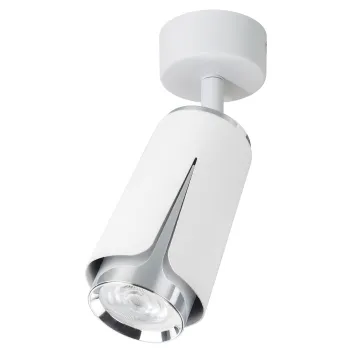 Milagro Flower króm-fehér mennyezeti spotlámpa (MIL-ML0272) GU10 1 izzós IP20