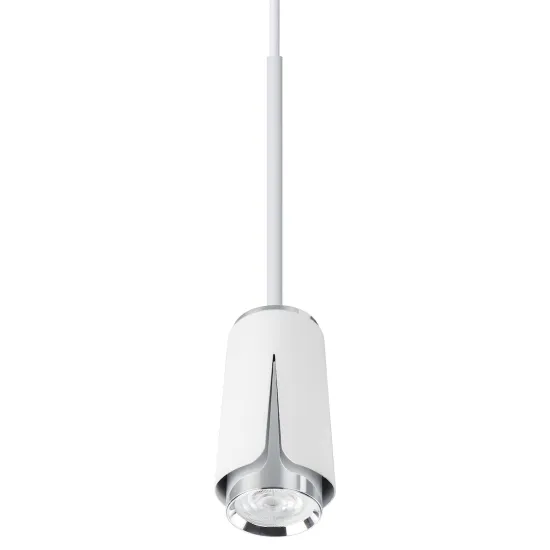 Milagro Flower króm-fehér függesztett spotlámpa (MIL-ML0275) GU10 1 izzós IP20