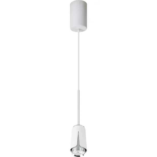 Milagro Flower króm-fehér függesztett spotlámpa (MIL-ML0275) GU10 1 izzós IP20
