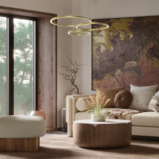 Milagro Galaxia arany LED függesztett lámpa (MIL-ML8790) LED 1 izzós IP21