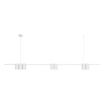 Milagro Genesis fehér függesztett spotlámpa (MIL-ML0371) GU10 7 izzós IP20