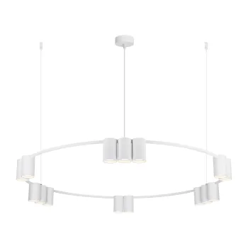 Milagro Genesis fehér függesztett spotlámpa (MIL-ML0377) GU10 15 izzós IP20