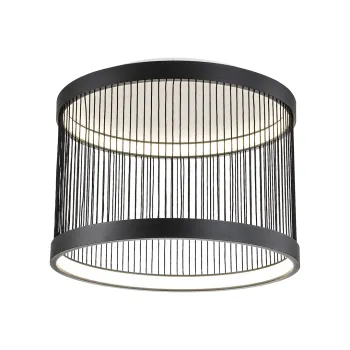 Milagro Guarda fekete LED mennyezeti lámpa (MIL-ML0528) LED 1 izzós IP20