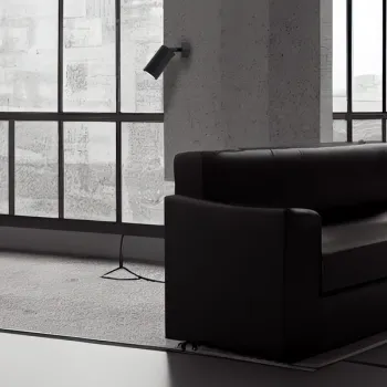 Milagro Hudson fekete fali spotlámpa (MIL-MLP8794) GU10 1 izzós IP20