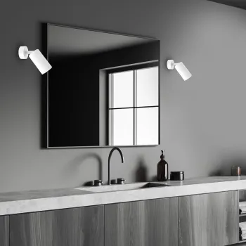 Milagro Hudson fehér fali spotlámpa (MIL-MLP8801) GU10 1 izzós IP20