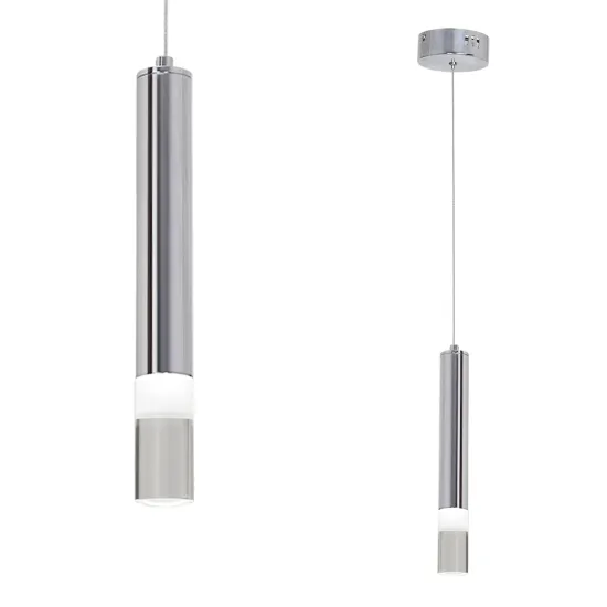 Milagro Ice króm LED függesztett lámpa (MIL-ML321) LED 1 izzós IP20