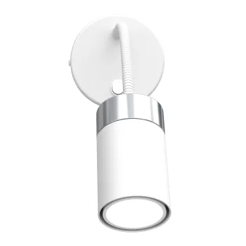 Milagro Joker króm-fehér fali spotlámpa (MIL-MLP8533) GU10 1 izzós IP20