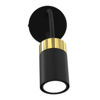 Milagro Joker fekete-arany fali spotlámpa (MIL-MLP8536) GU10 1 izzós IP20
