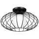 Milagro Kronos Black fekete-fehér mennyezeti lámpa (MIL-MLP4425) E14 1 izzós IP20