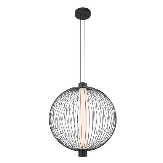 Milagro Kyoto fekete LED függesztett lámpa (MIL-ML0527) LED 1 izzós IP20