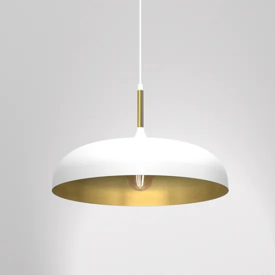 Milagro Lincoln fehér függesztett lámpa (MIL-MLP7899) E27 1 izzós IP20