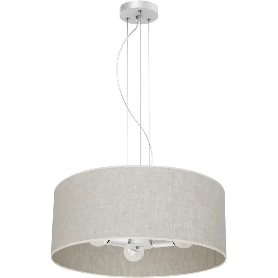 Milagro Lino fehér függesztett lámpa (MIL-MLP7501) E27 1 izzós IP20