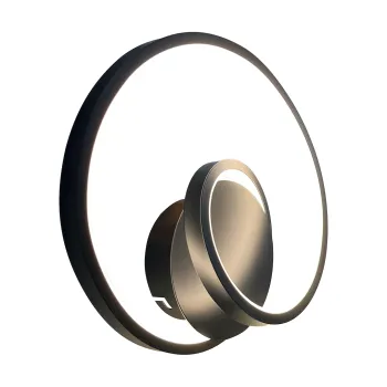 Milagro Lucero fekete LED fali lámpa  (MIL-ML1049) LED 1 izzós IP20