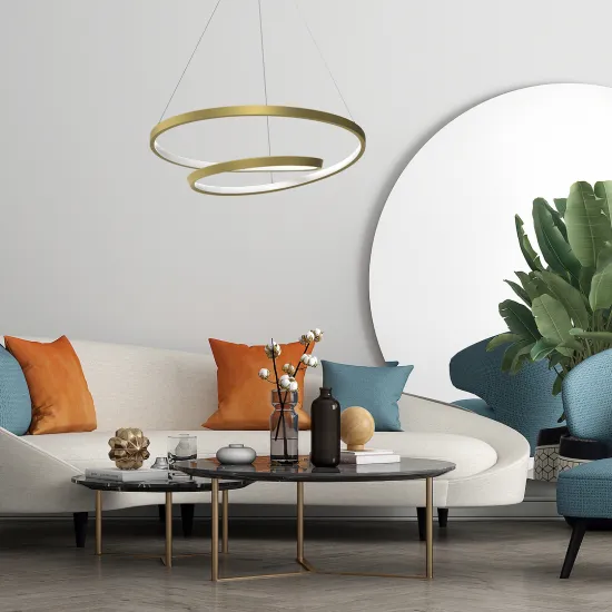 Milagro Lucero króm LED függesztett lámpa (MIL-ML7950) LED 1 izzós IP20