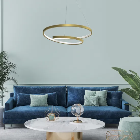 Milagro Lucero króm LED függesztett lámpa (MIL-ML7950) LED 1 izzós IP20