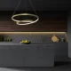 Milagro Lucero króm LED függesztett lámpa (MIL-ML7950) LED 1 izzós IP20