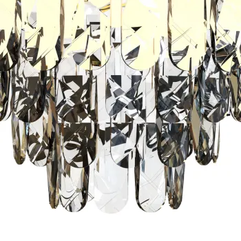 Milagro Luxuria arany kristály mennyezeti lámpa (MIL-ML8884) E14 9 izzós IP20