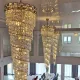 Milagro Luxuria arany kristály függesztett lámpa (MIL-ML8885) E14 1 izzós IP20