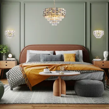 Milagro Luxuria arany kristály fali lámpa  (MIL-ML8893) E14 2 izzós IP20