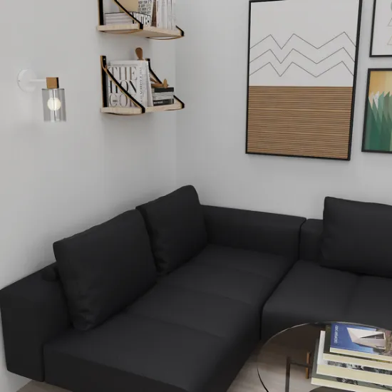 Milagro Madera fehér-átlátszó függesztett lámpa (MIL-MLP8553) E27 1 izzós IP20