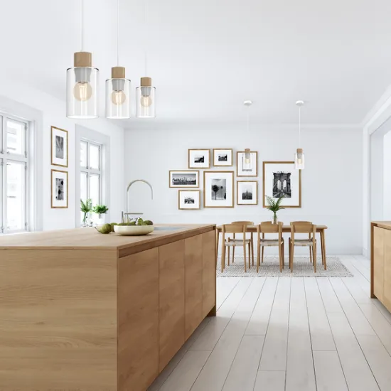 Milagro Madera fehér-átlátszó függesztett lámpa (MIL-MLP8555) E27 3 izzós IP20