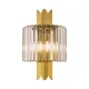 Milagro Margot arany kristály fali lámpa  (MIL-ML0411) E14 2 izzós IP20