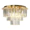 Milagro Milano arany kristály mennyezeti lámpa (MIL-ML1023) E14 6 izzós IP20