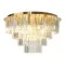 Milagro Milano arany kristály mennyezeti lámpa (MIL-ML1024) E14 9 izzós IP20
