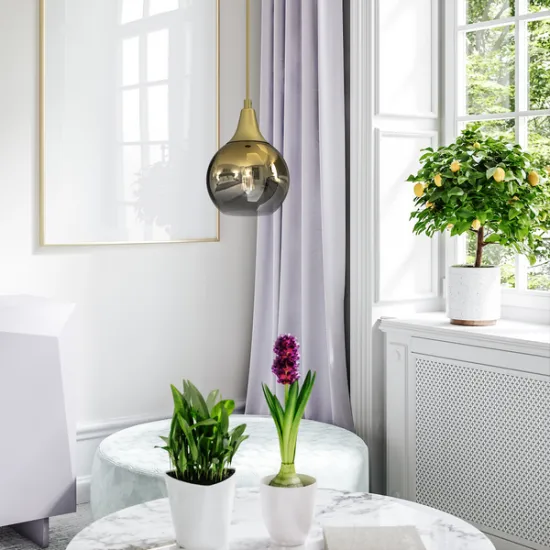 Milagro Monte arany-füstszínű függesztett lámpa (MIL-MLP8401) E27 1 izzós IP20